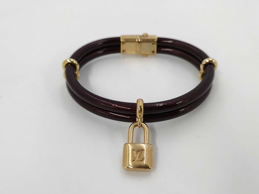 LOUIS VUITTON Verni Bracelet Bangle