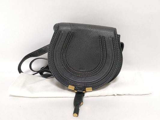 Chloe Marcie grain leather shoulder bag