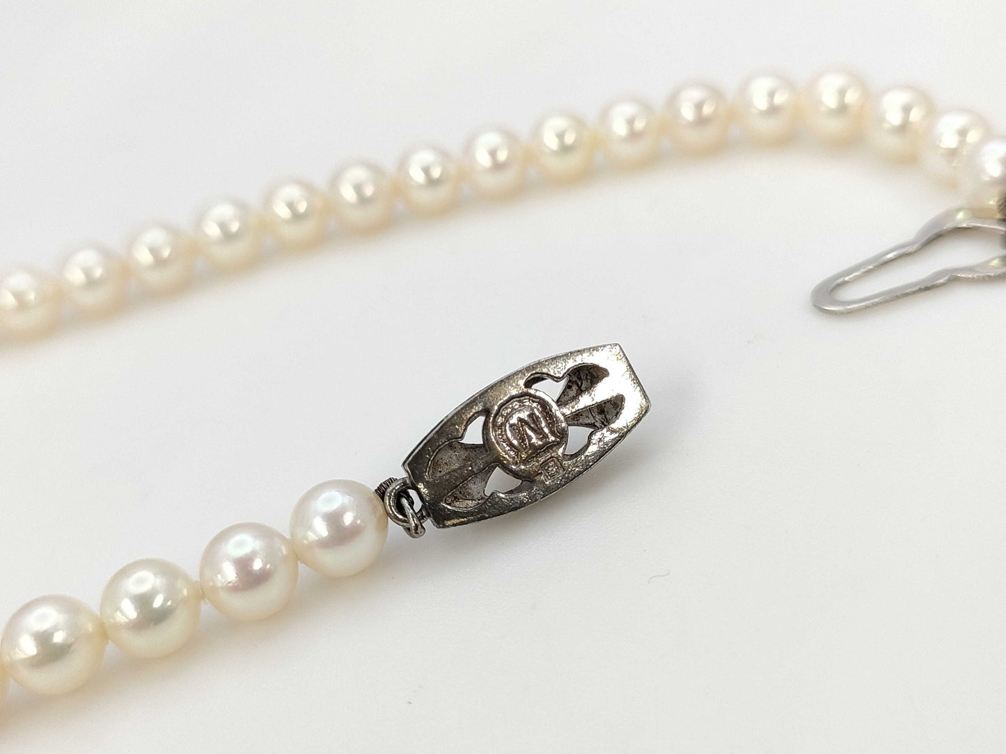 MIKIMOTO Pearl Diameter Approx. 5.5-5.9m SV 18.4g Necklace