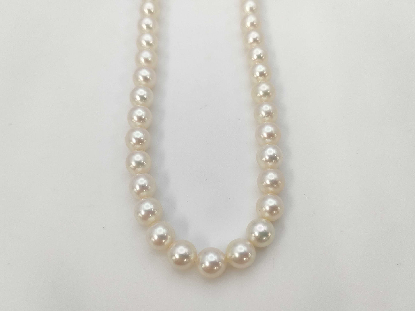 MIKIMOTO Pearl Diameter Approx. 5.5-5.9m SV 18.4g Necklace
