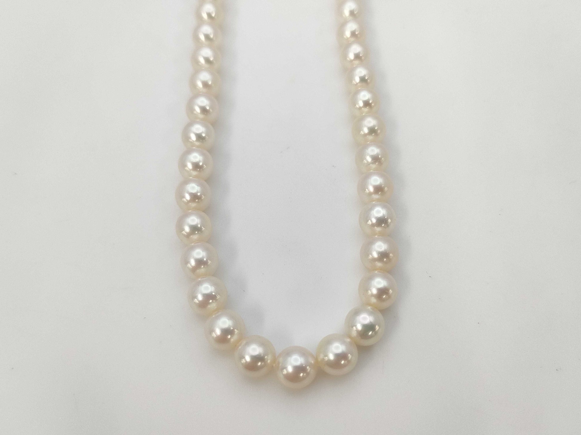 MIKIMOTO Pearl Diameter Approx. 5.5-5.9m SV 18.4g Necklace