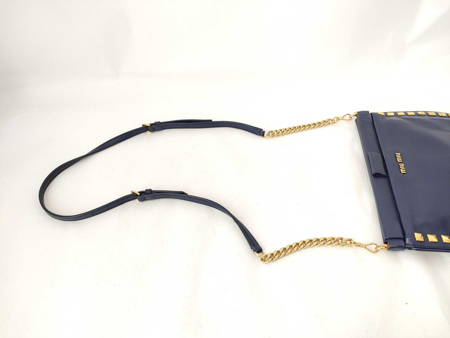 Miu Miu Miu Shoulder Pouch Stud Shoulder Bag Shoulder Bag