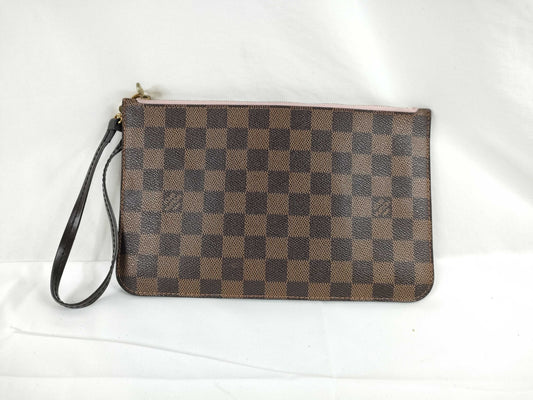 LOUIS VUITTON Damier Louis Vuitton Never Full Pouch Only Pouch