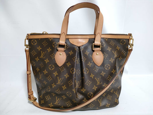 LOUIS VUITTON Monogram Louis Vuitton Palermo PM Monogram Shoulder Bag