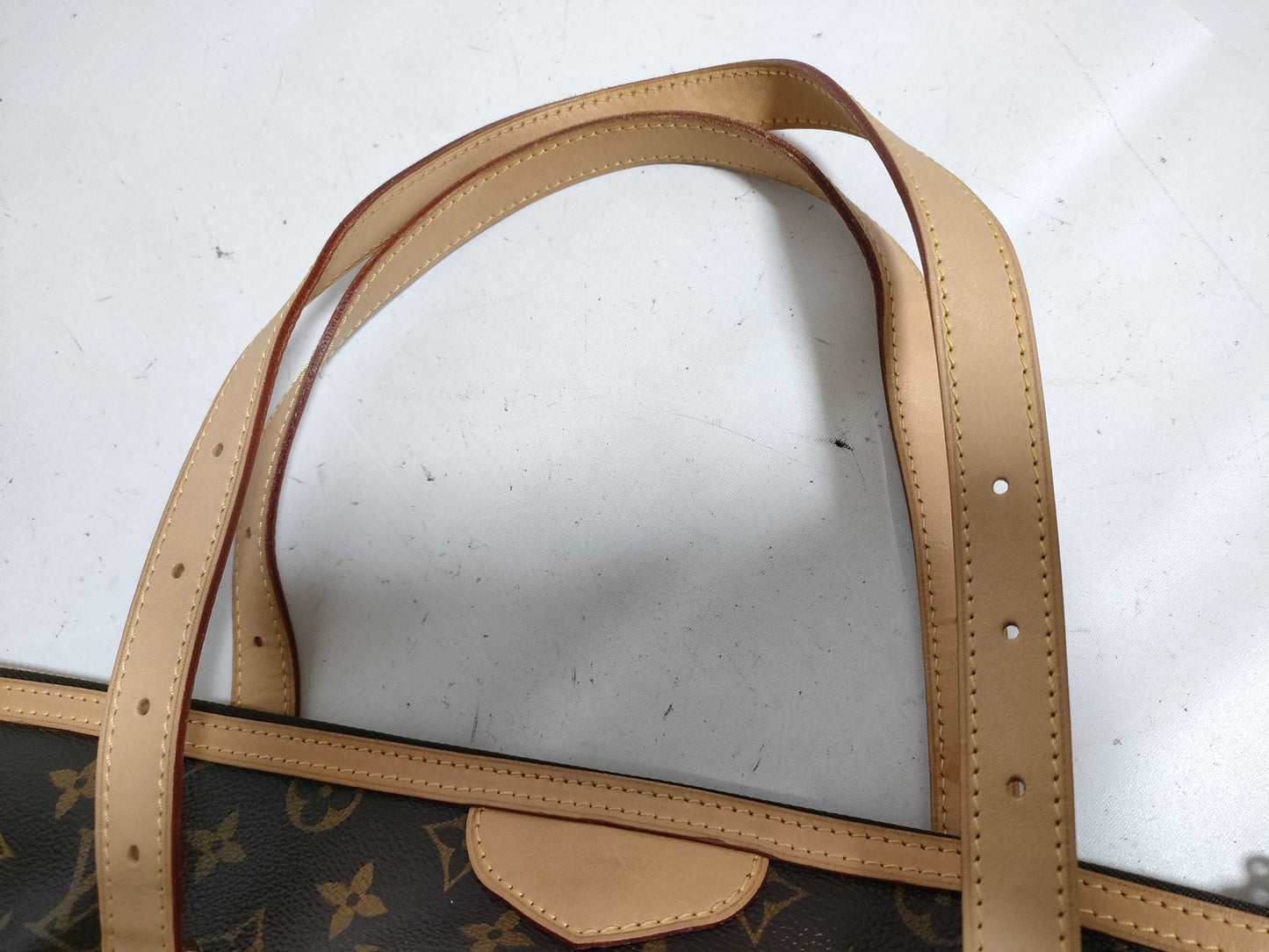 LOUIS VUITTON Monogram Louis Vuitton Palermo GM Shoulder Bag
