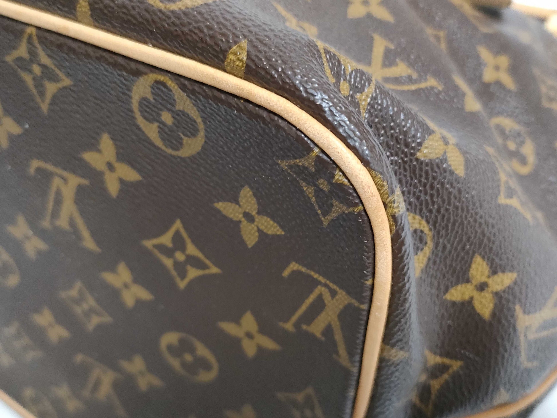 LOUIS VUITTON Monogram Louis Vuitton Palermo GM Shoulder Bag