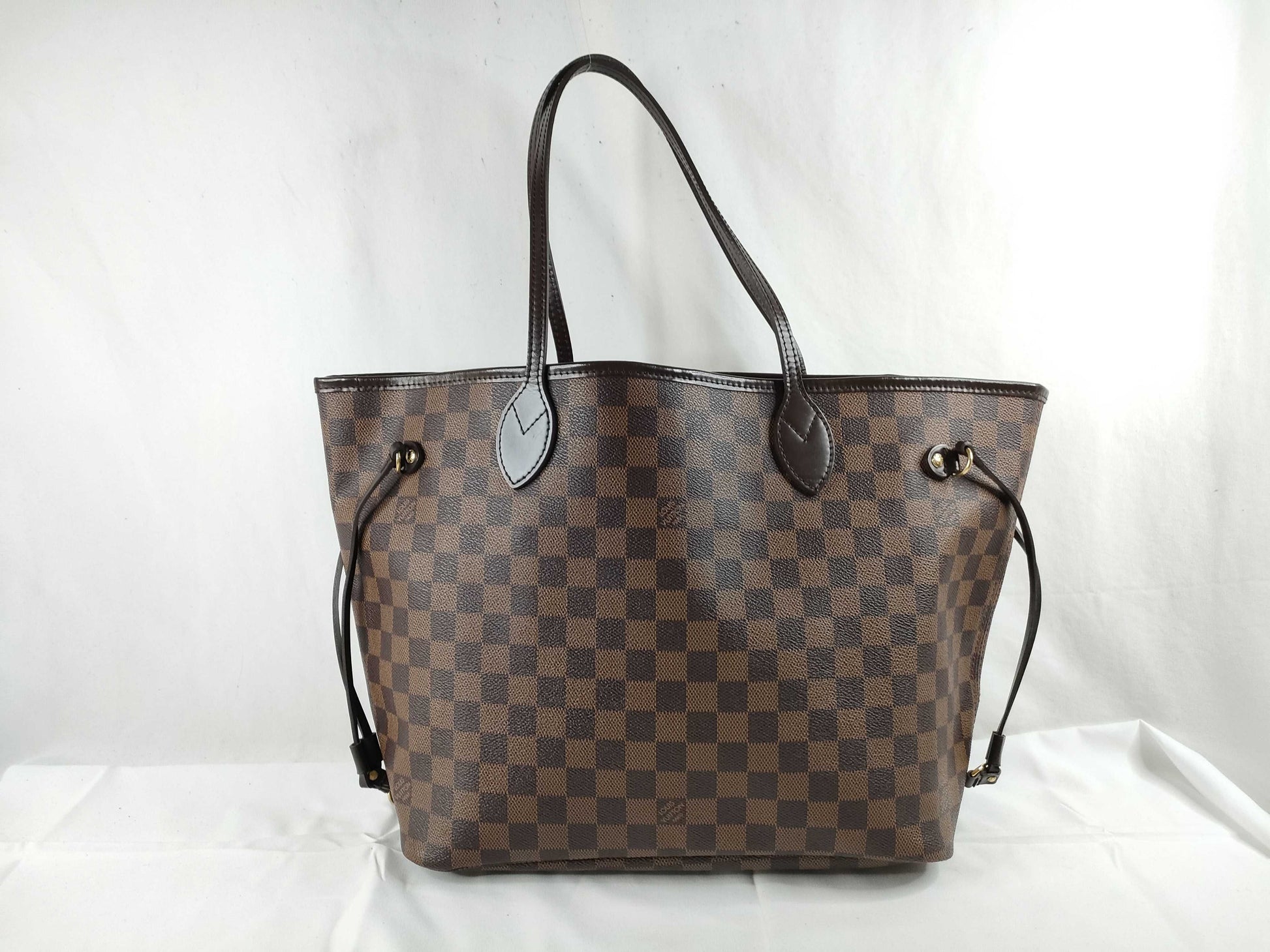 LOUIS VUITTON Damier Louis Vuitton Never Full Damier Tote Bag