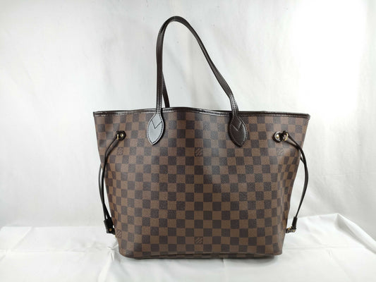 LOUIS VUITTON Damier Louis Vuitton Never Full Damier Tote Bag