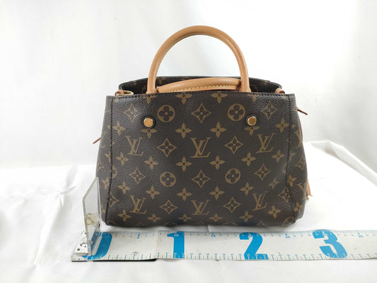 LOUIS VUITTON Monogram Louis Vuitton Montaigne Monogram Shoulder Bag