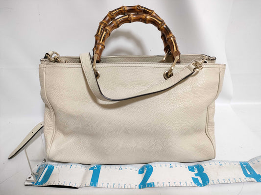 GUCCI Bamboo 2-Way Shoulder Bag