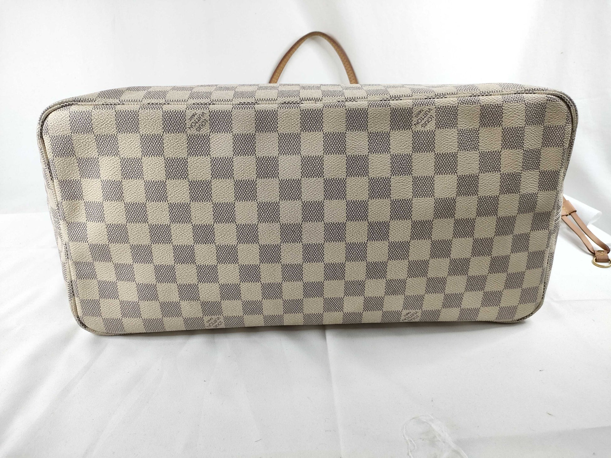 LOUIS VUITTON Damier Azure Louis Vuitton Neverful Azure Shoulder Bag