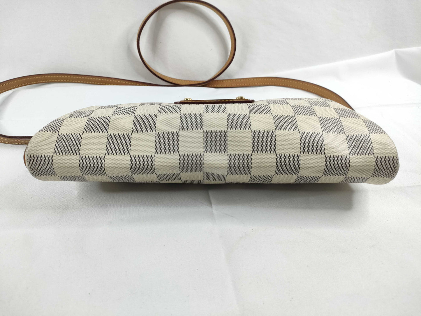 LOUIS VUITTON Damier Azure Louis Vuitton EVA Azure Shoulder Bag