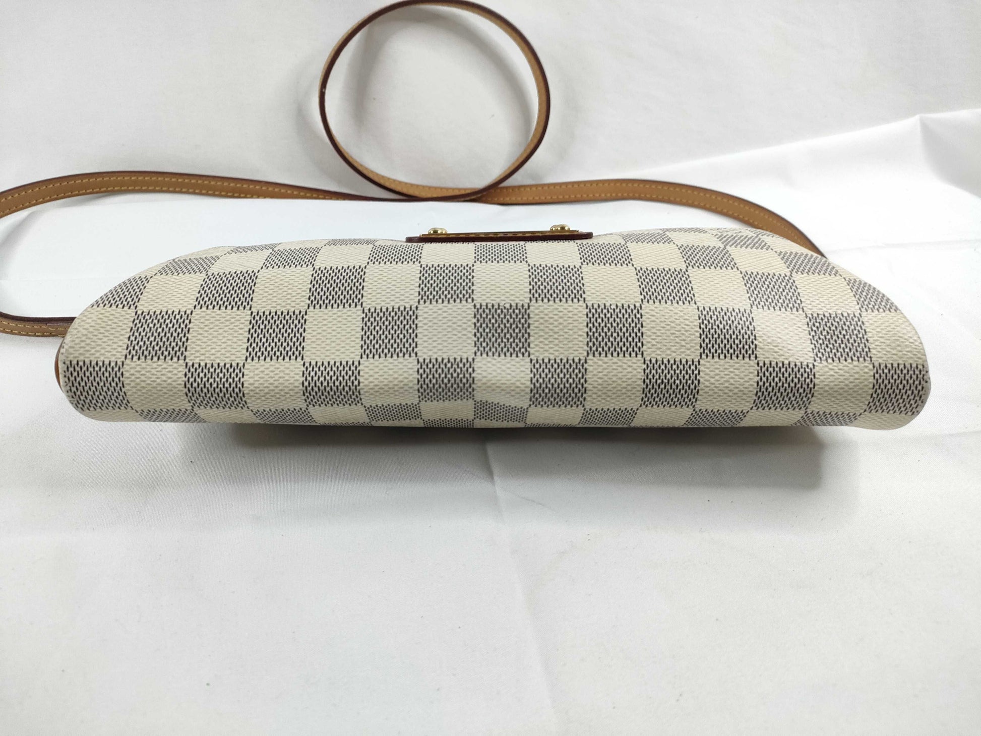 LOUIS VUITTON Damier Azure Louis Vuitton EVA Azure Shoulder Bag