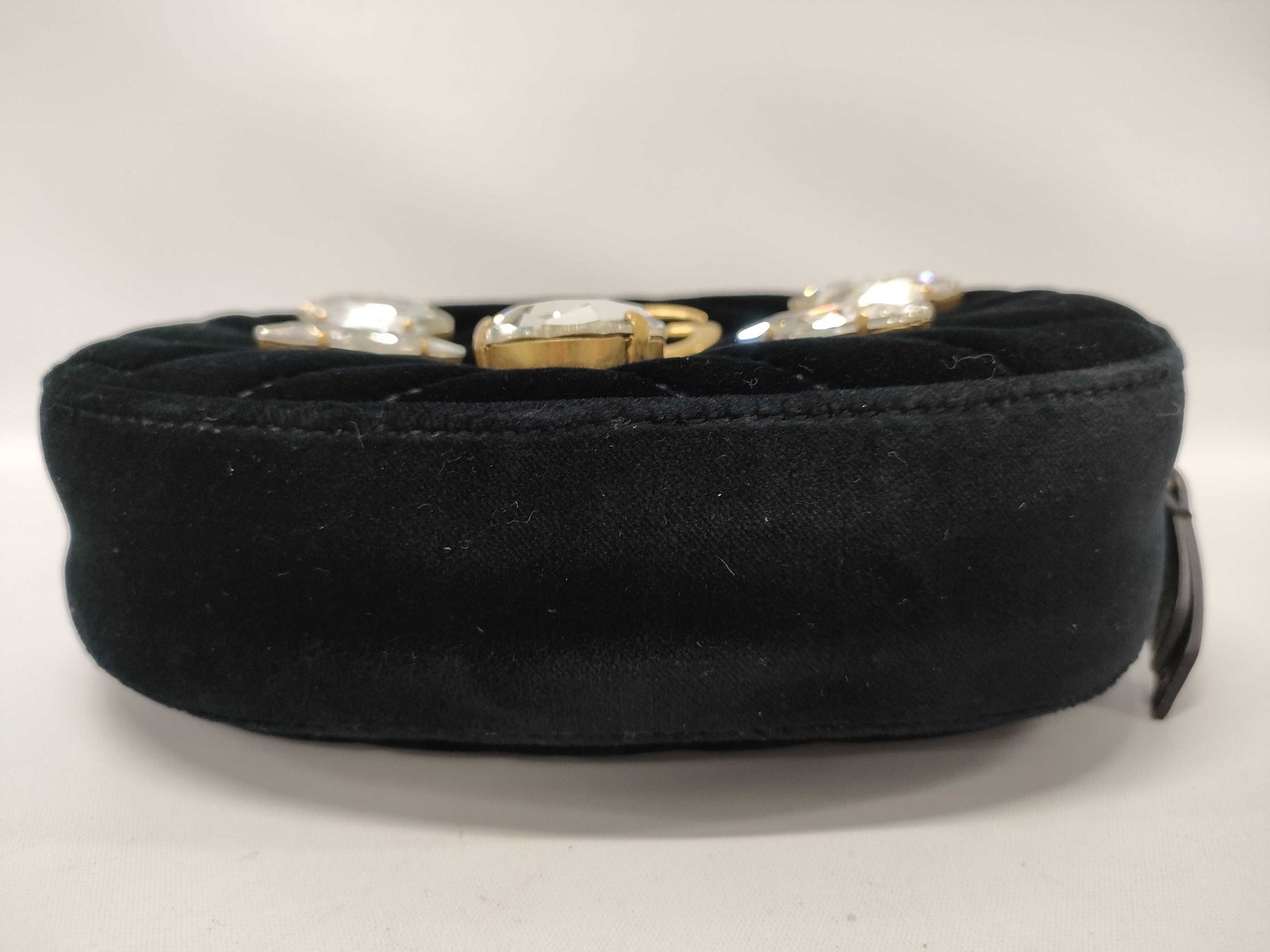 GUCCI GUCCI GG Marmont Velour Waist Bag Bag