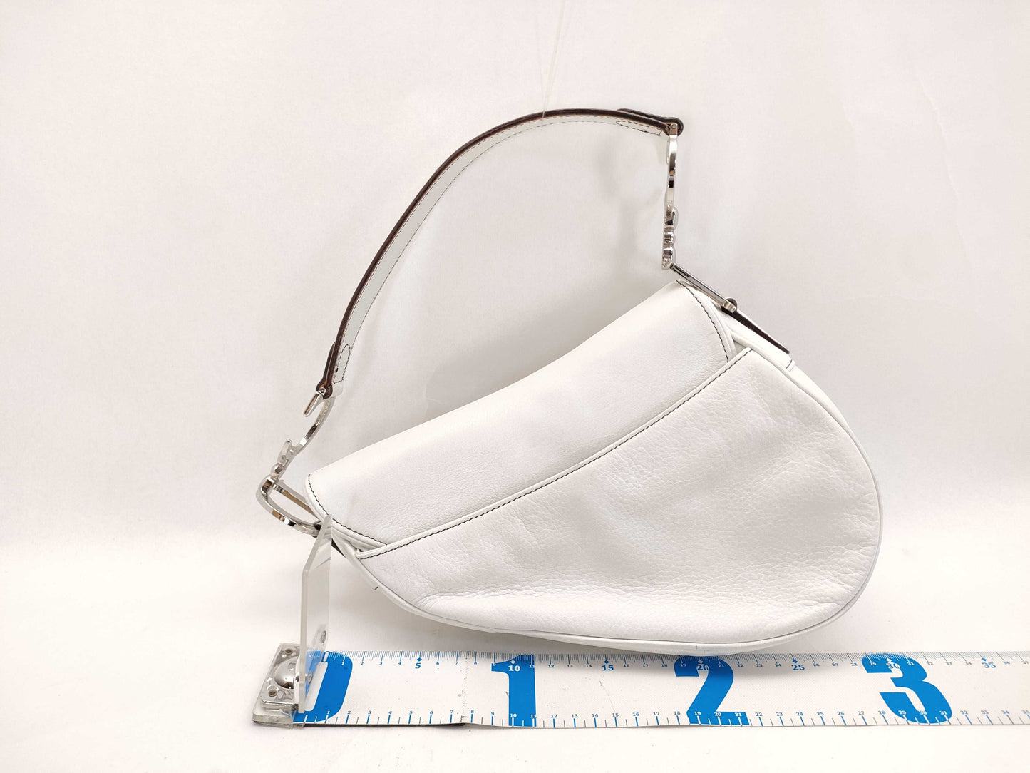 Dior Saddlebag White Shoulder Bag