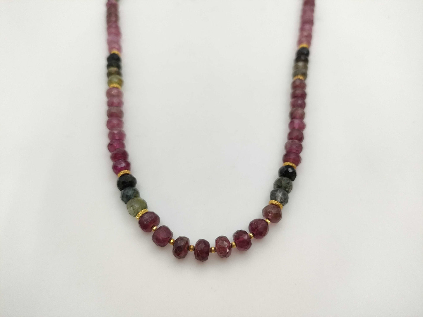 Tourmaline K18/METAL 32.0g Necklace