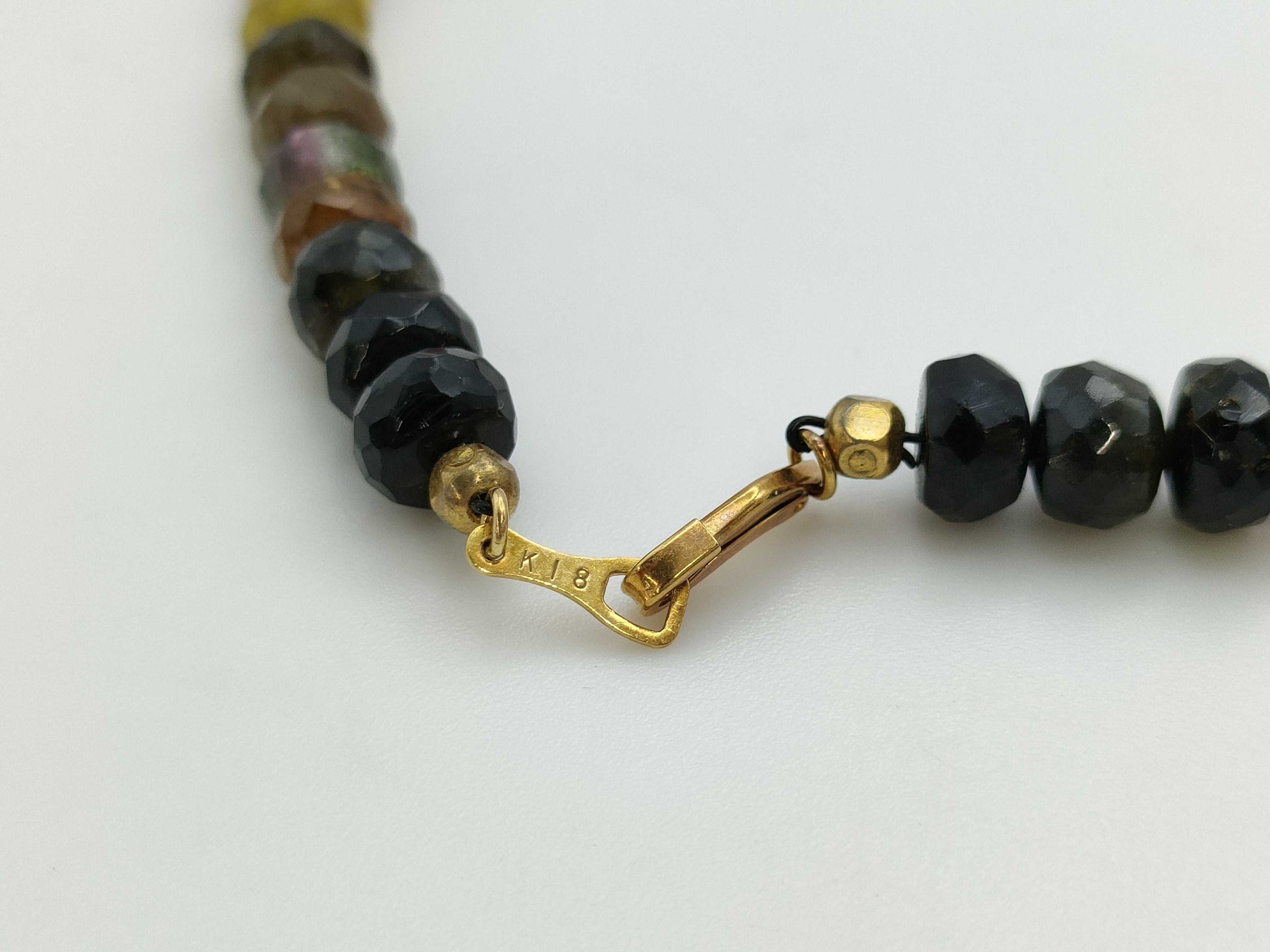 Tourmaline K18/METAL 32.0g Necklace