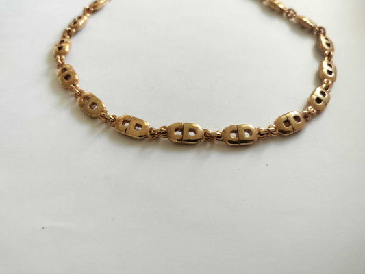 Dior Christian Dior Necklace GP Gold Necklace