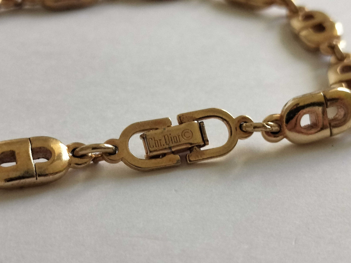 Dior Christian Dior Necklace GP Gold Necklace