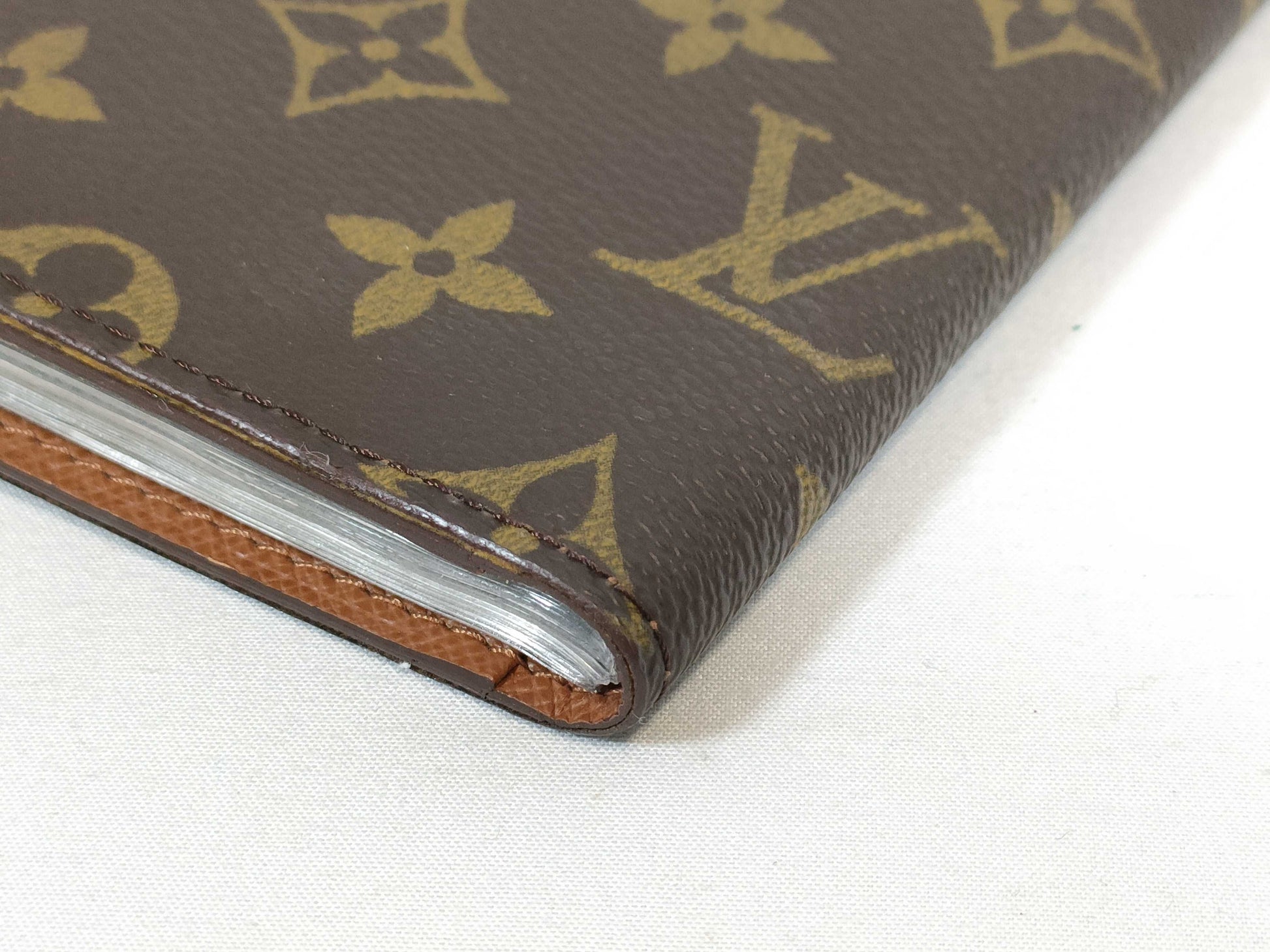 LOUIS VUITTON Monogram LV Monogram Pochette Photo M58817 CA1918 Notebook Cover