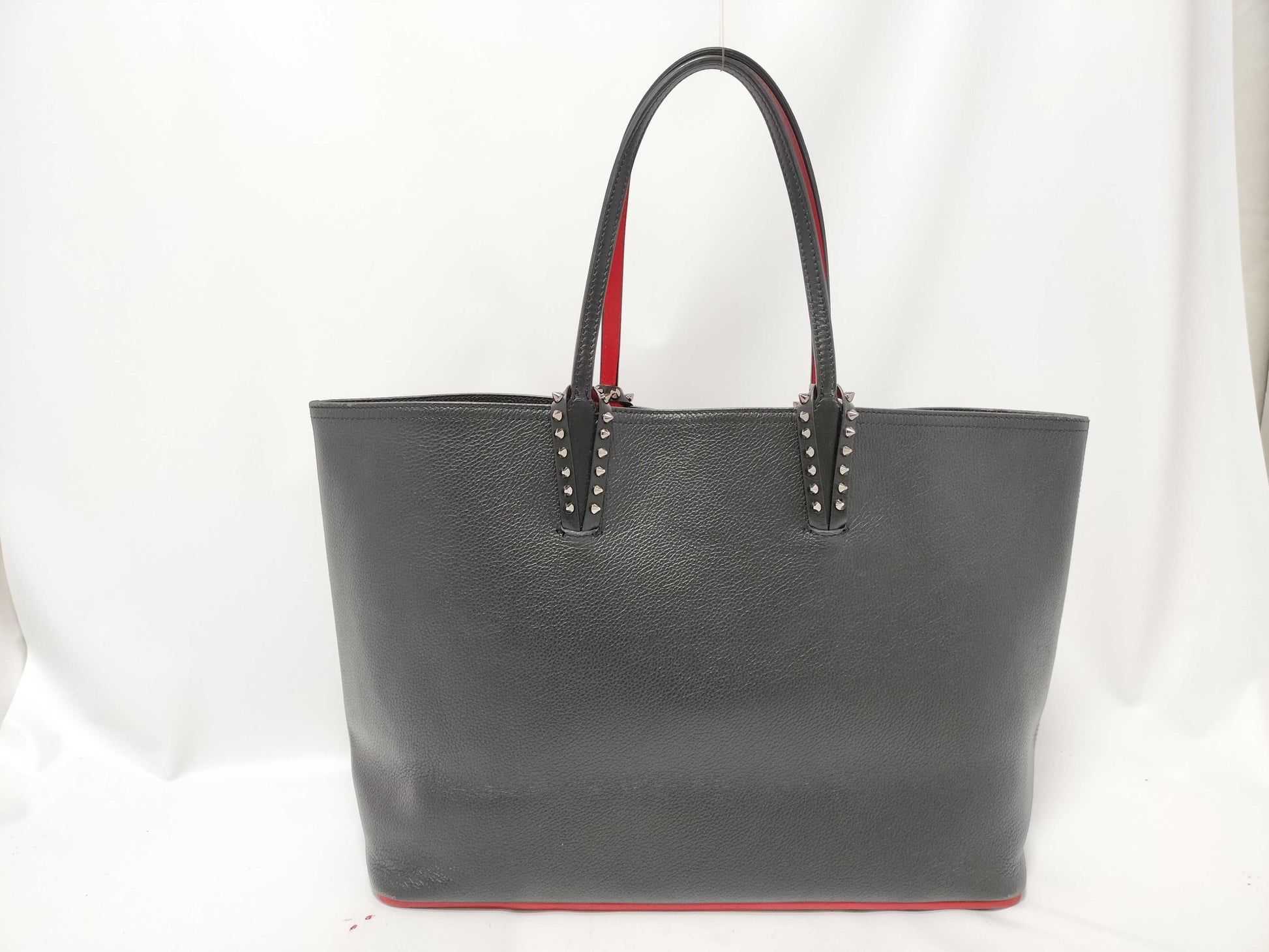 Christian Louboutin Christian Louboutin Leather Tote Bag Black Tote Bag