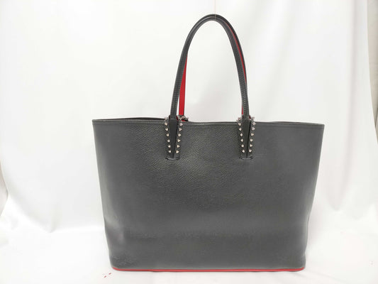 Christian Louboutin Christian Louboutin Leather Tote Bag Black Tote Bag