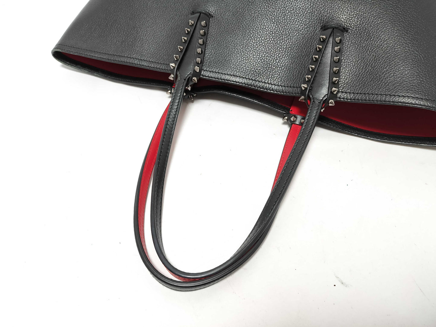 Christian Louboutin Christian Louboutin Leather Tote Bag Black Tote Bag