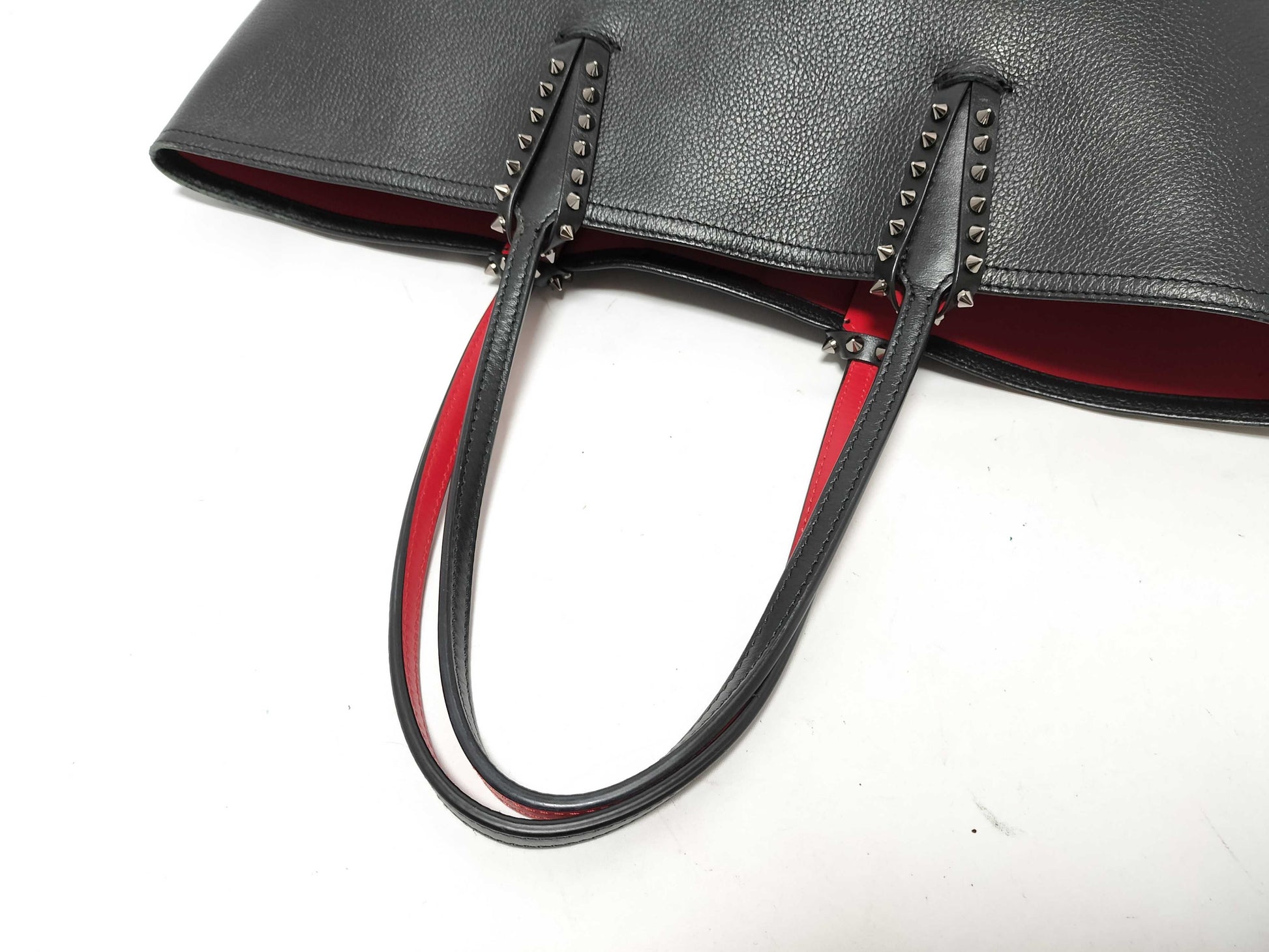 Christian Louboutin Christian Louboutin Leather Tote Bag Black Tote Bag