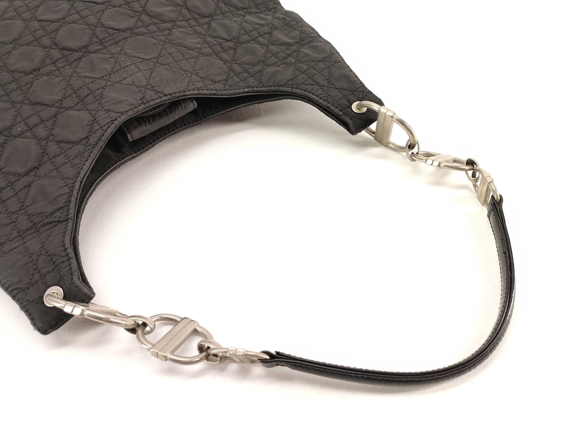 Dior Christian Dior Nylon One Shoulder Bag Black Shoulder Bag