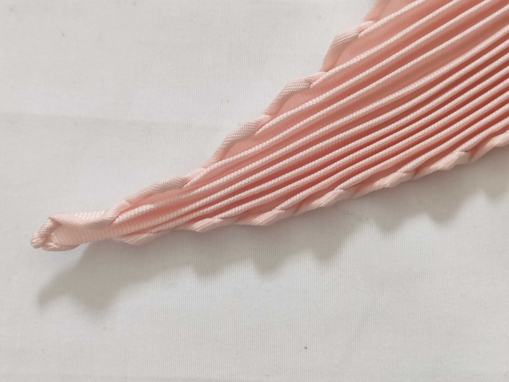 HERMES Carre Hermes Carre 90 Pleated Spring Silk Scarf Pink Other Accessories