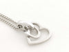 Dior Logo Open Heart Silver 5.5g Necklace