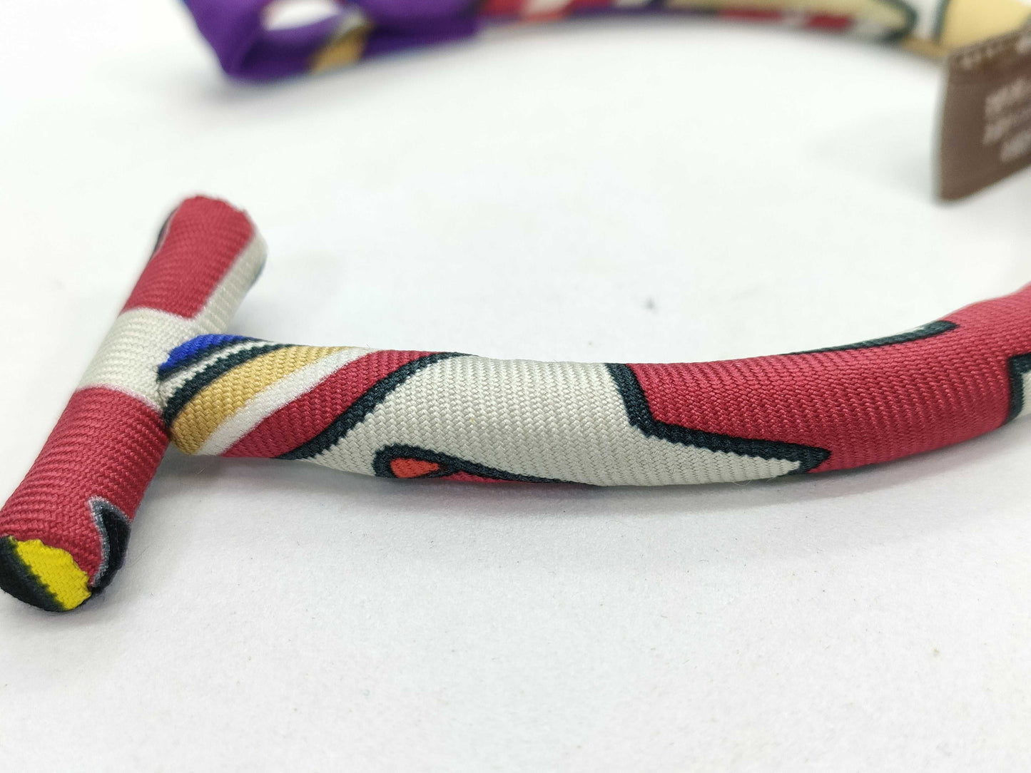 HERMES Petit Ash Brid Sois PM Silk Bracelet Multicolor Bracelet Bangle