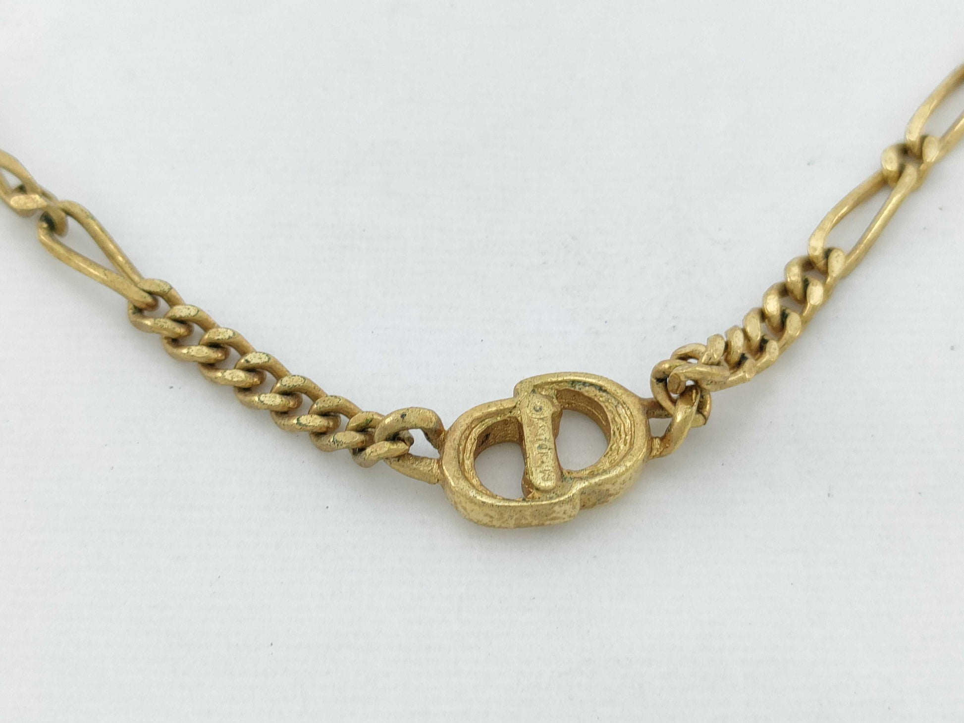 Dior Christian Dior Necklace GP Gold Necklace