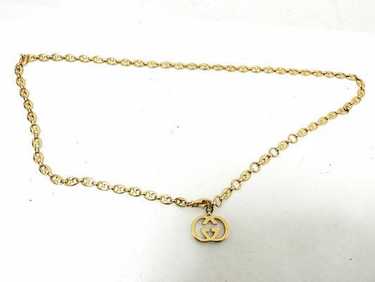 GUCCI GP Chain Belt Gold Belt