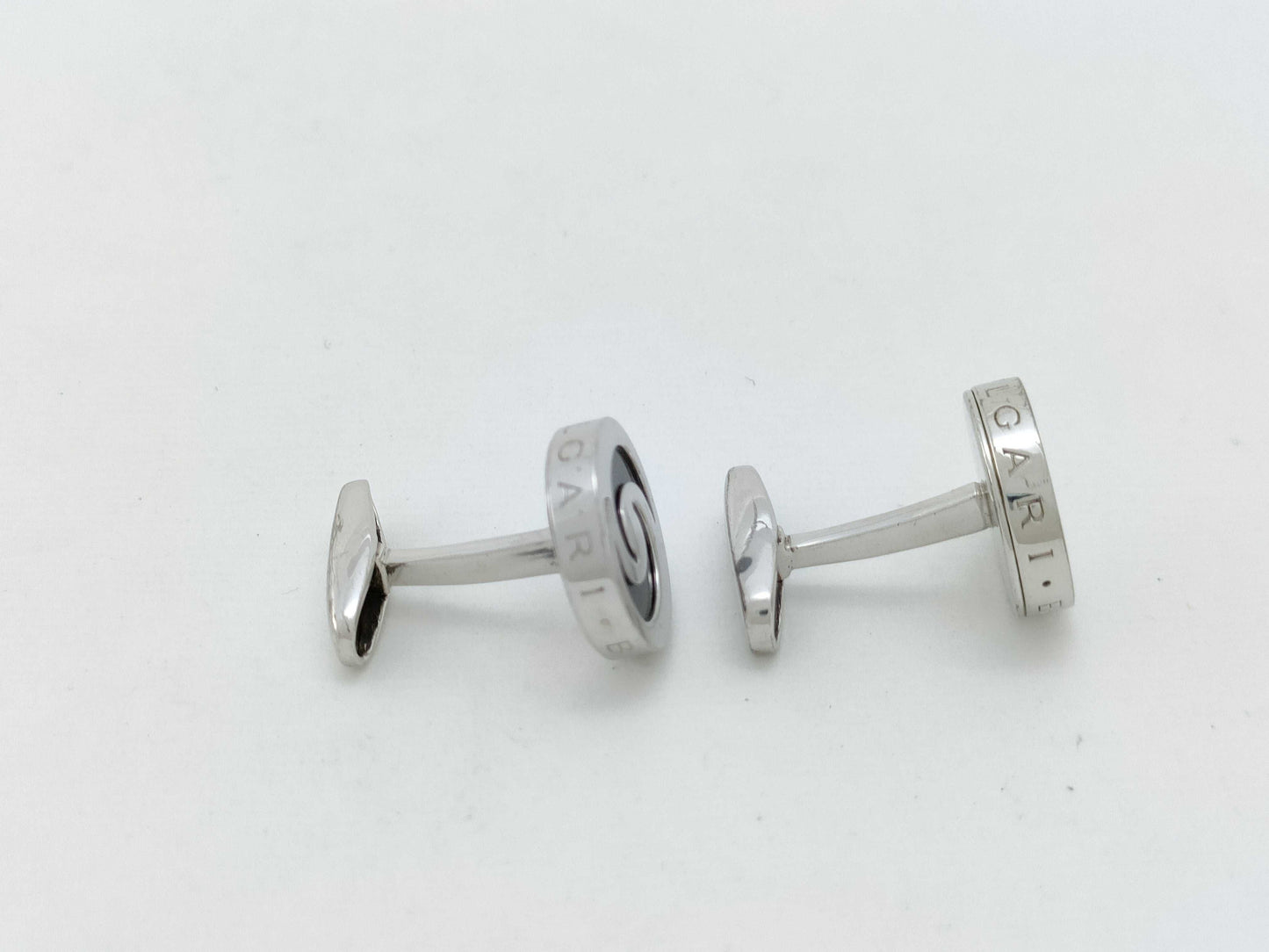 BVLGARI Bulgari Optical Cufflinks SV925 Tie Pin Cufflinks