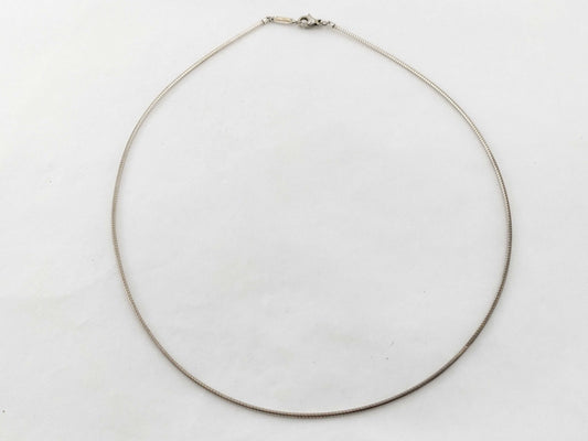 Tiffany&Co. Tiffany Snake Chain Necklace SV925 Silver Necklace