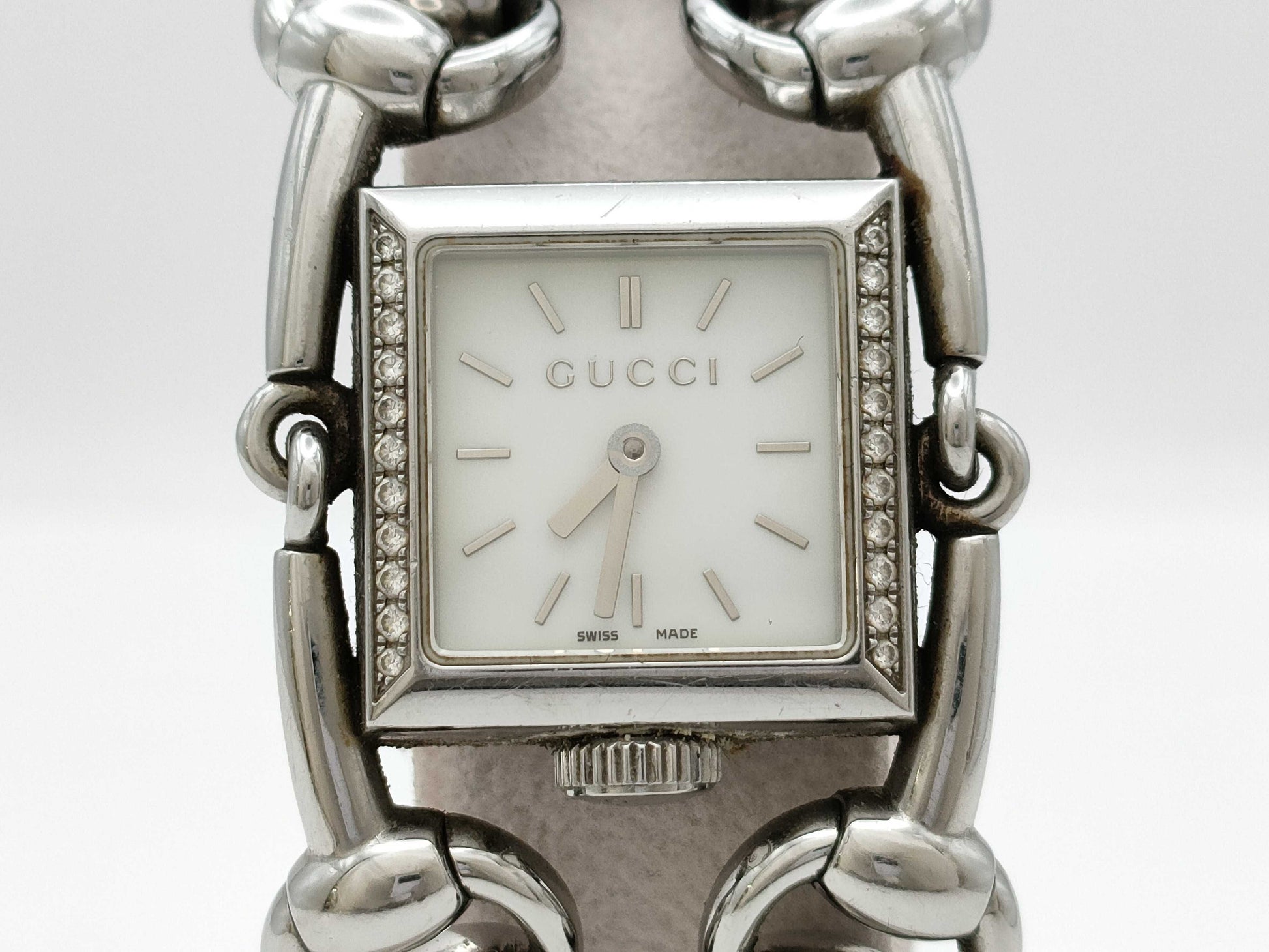 GUCCI 116.5 11543857 Quartz White Dial Women's Watch
