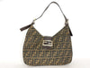 FENDI Zucca Fendi Zucca Nylon Canvas One Shoulder Bag 214526569018 Khaki Shoulder Bag
