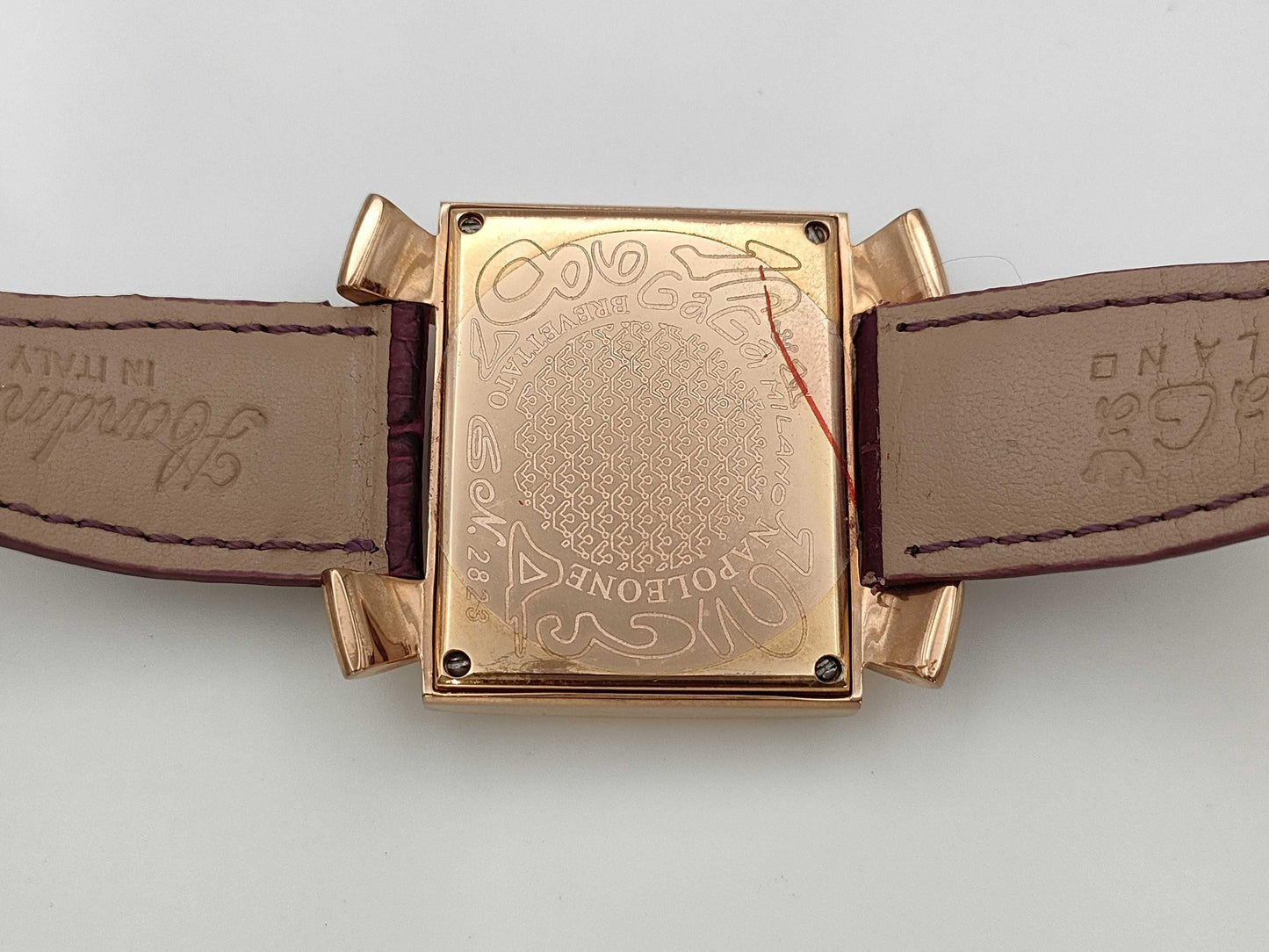 GaGa MILANO Napoleone 2823 Quartz White Dial Immovable/No Operation Guarantee Men's Watch
