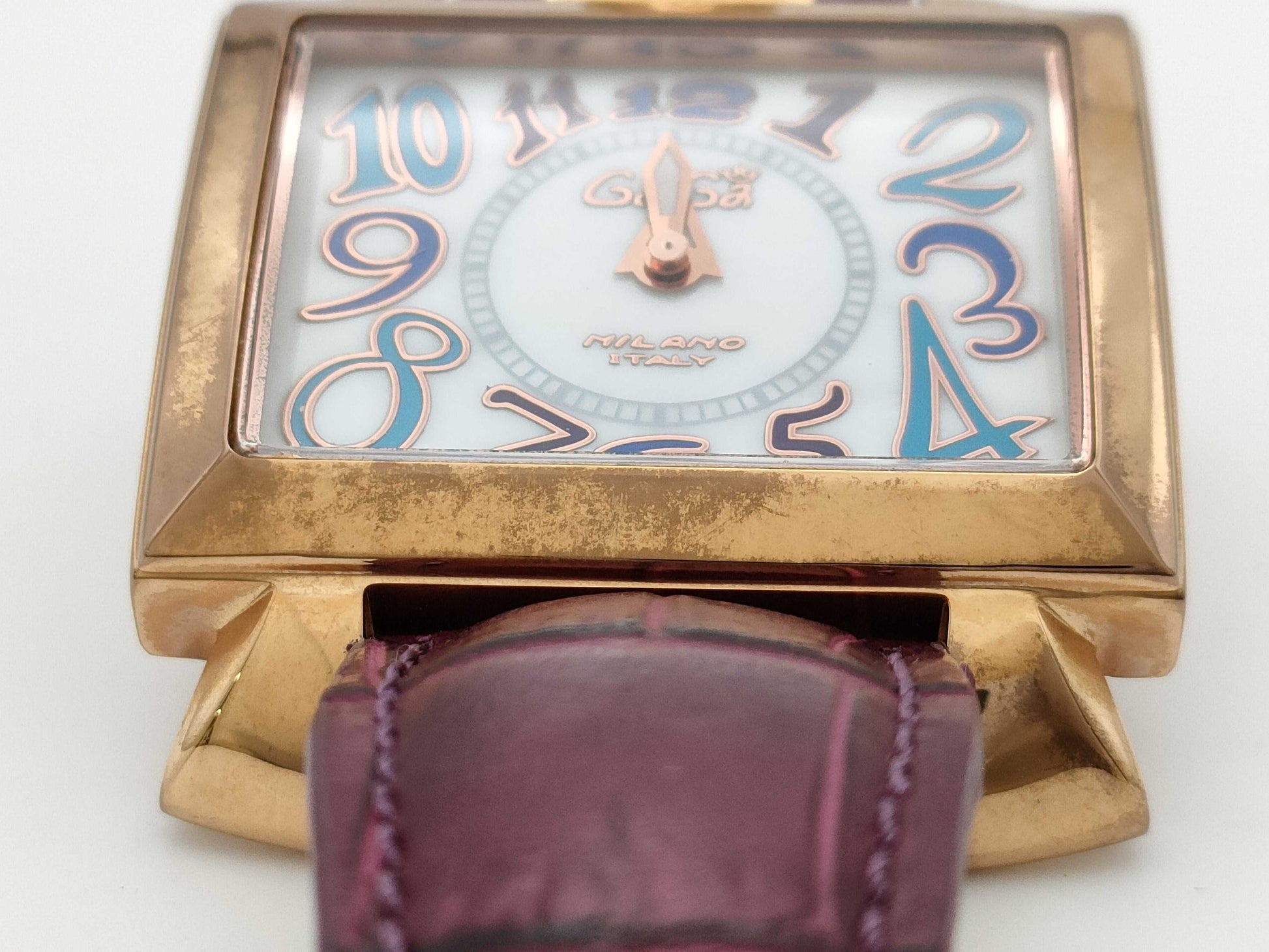 GaGa MILANO Napoleone 2823 Quartz White Dial Immovable/No Operation Guarantee Men's Watch