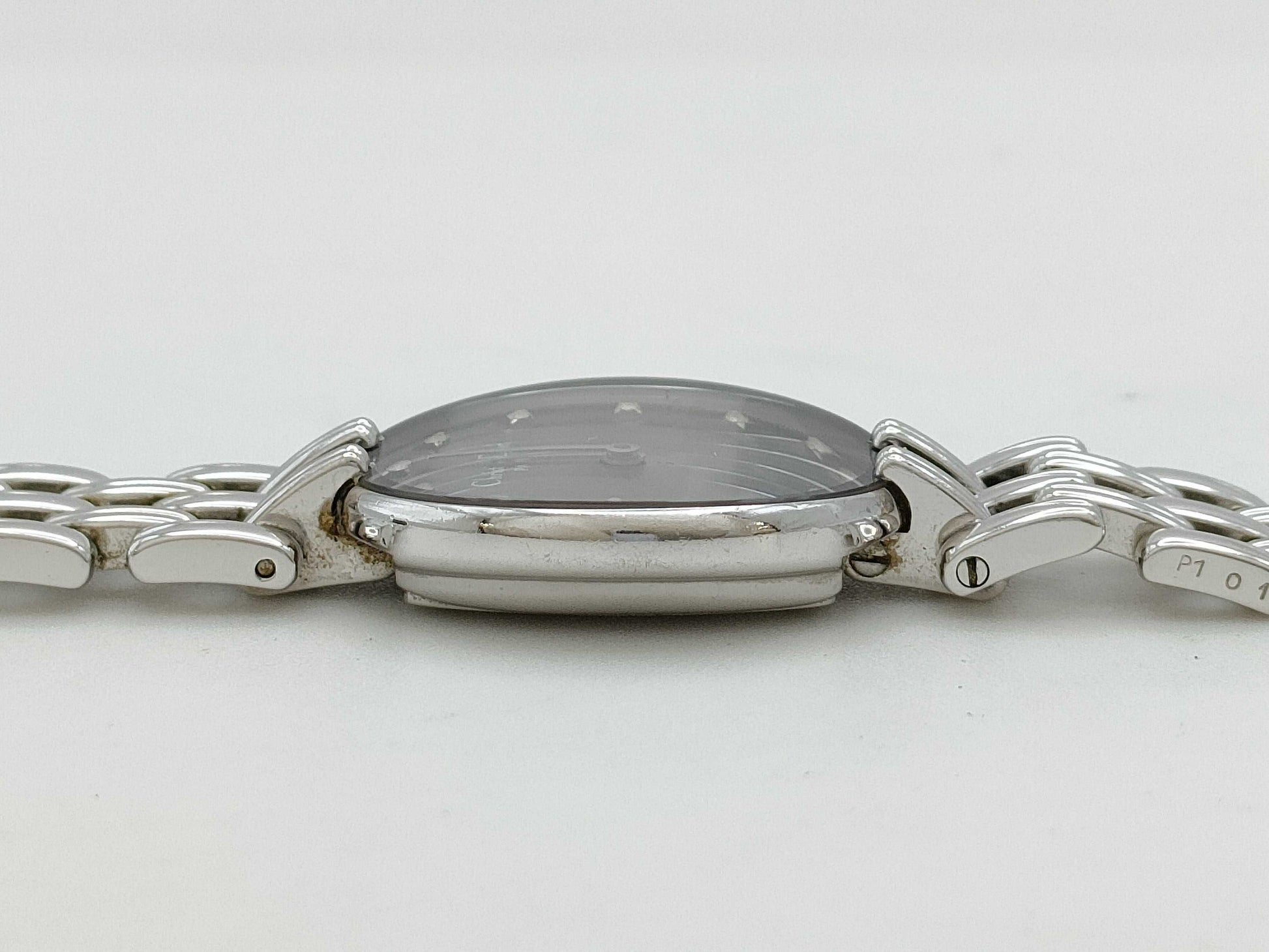 Dior D44-120 CC5982 Quartz Grey Dial Immovable No Guaranteed Operation Women's Watch