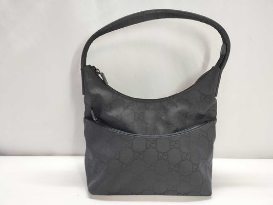 GUCCI GG Gucci GG Nylon One Shoulder Bag 001-3386 002113 Black Shoulder Bag
