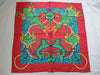 HERMES Kare Hermes Carre90 Imperial Silk Scarf Red Other Accessories