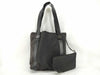 BVLGARI Canvas x Leather Tote Bag Black Tote Bag