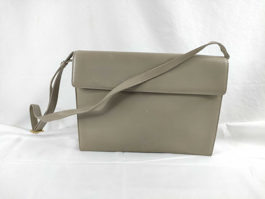 LOEWE Leather Shoulder Bag Beige Shoulder Bag