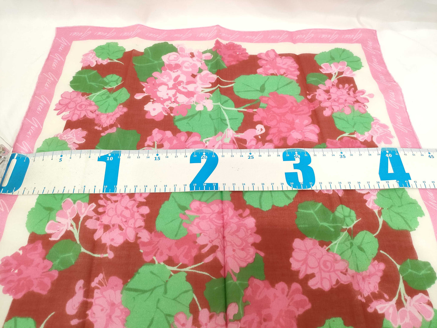 GUCCI Gucci Cotton Scarf Pink Scarf