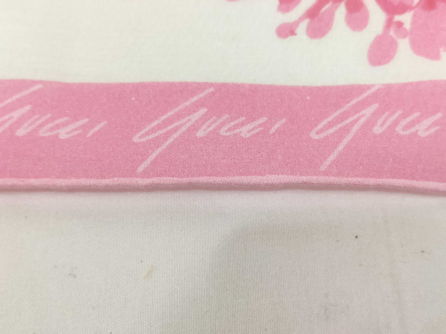 GUCCI Gucci Cotton Scarf Pink Scarf