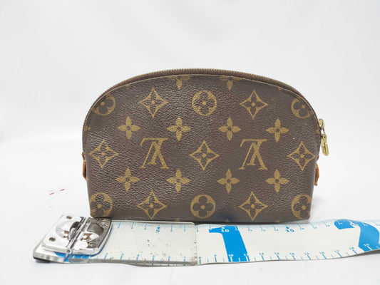 LOUIS VUITTON Monogram LV Monogram Pochette Cosmetic M47515 CA1021 Pouch