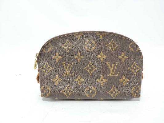 LOUIS VUITTON Monogram LV Monogram Pochette Cosmetic M47515 CA1021 Pouch