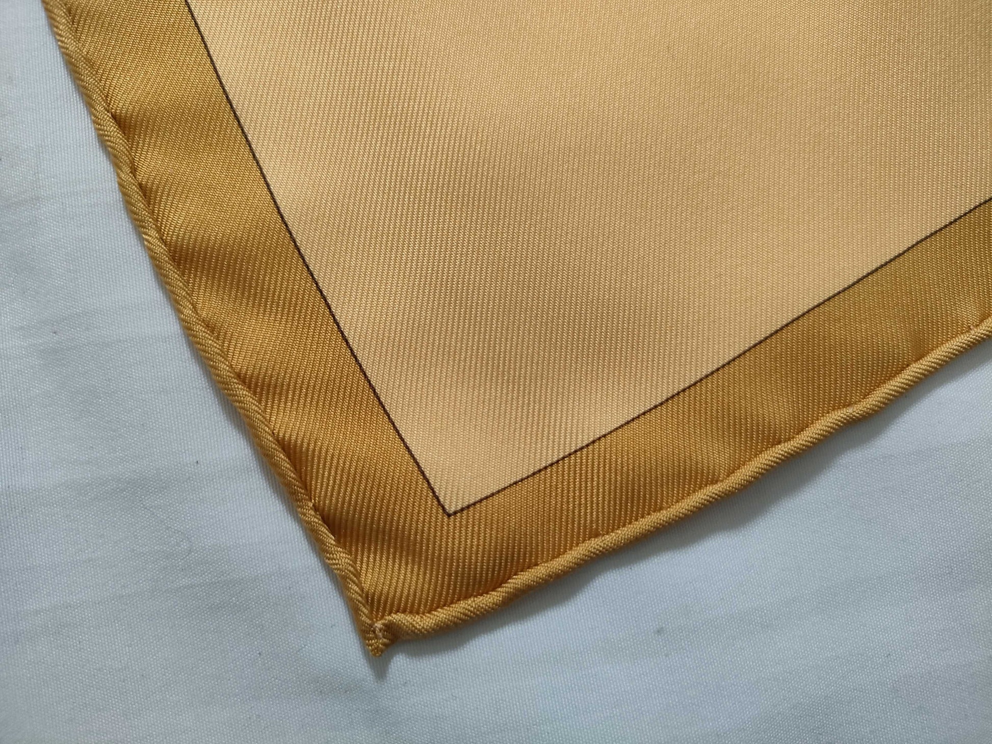 HERMES Carre Hermes Carre 90 SERENITE Silk Scarf Yellow Other Accessories